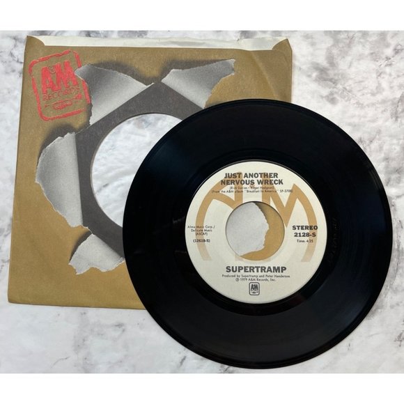 Supertramp The Logical Song / Just Another Nervous Wreck 45 Rock 1979 VG+ - Picture 5 of 6